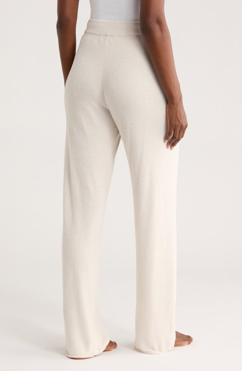 Barefoot Dreams<sup>®</sup> CozyChic<sup>®</sup> Ultra Lite<sup>®</sup> Rib Rolled Edge Pants, Alternate, color, Almond