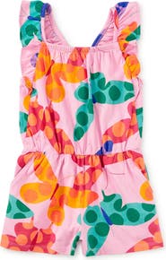 Tea Collection Ruffle Strap Romper