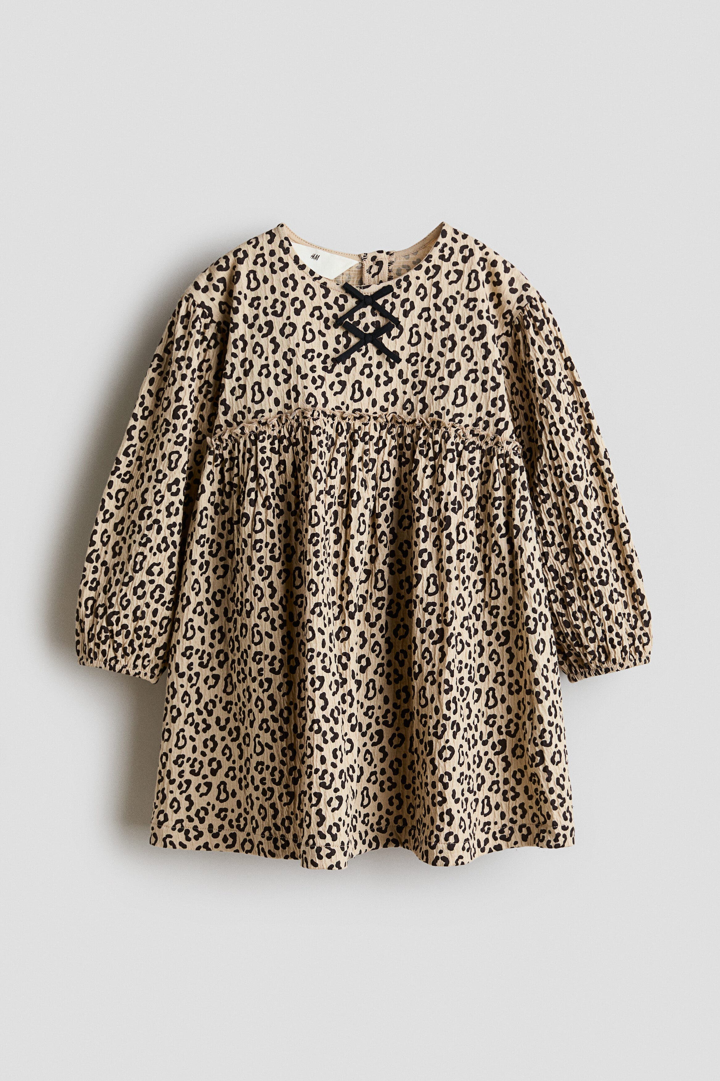 Beige/leopard print