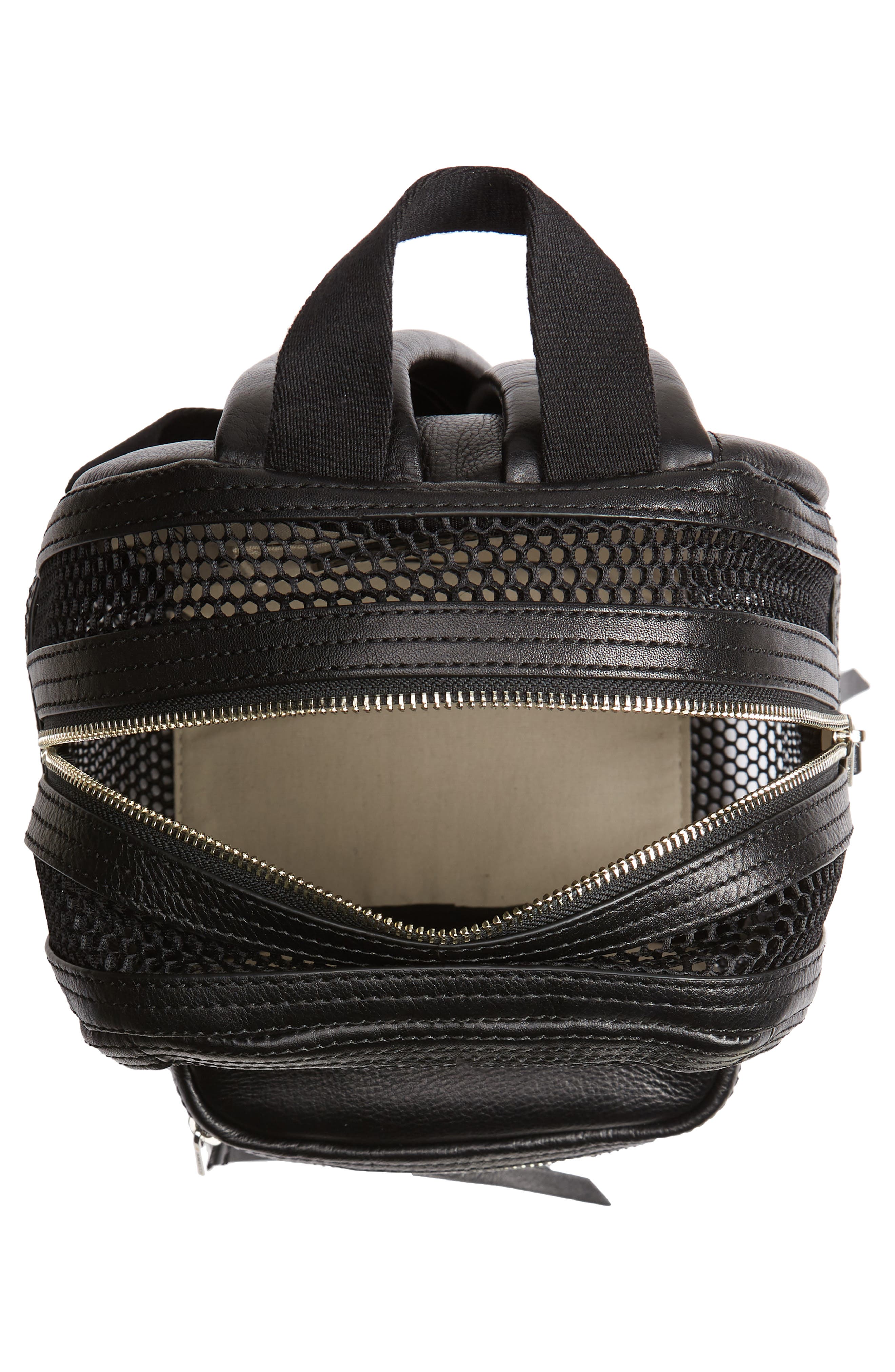 Small MAB Mesh Backpack, Alternate, color, BLACK