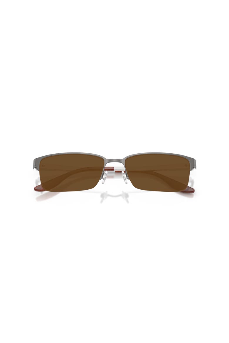 54mm Rectangle optical glasses, Alternate, color, Grey