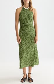 Scotch & Soda Open Back Midi Sundress