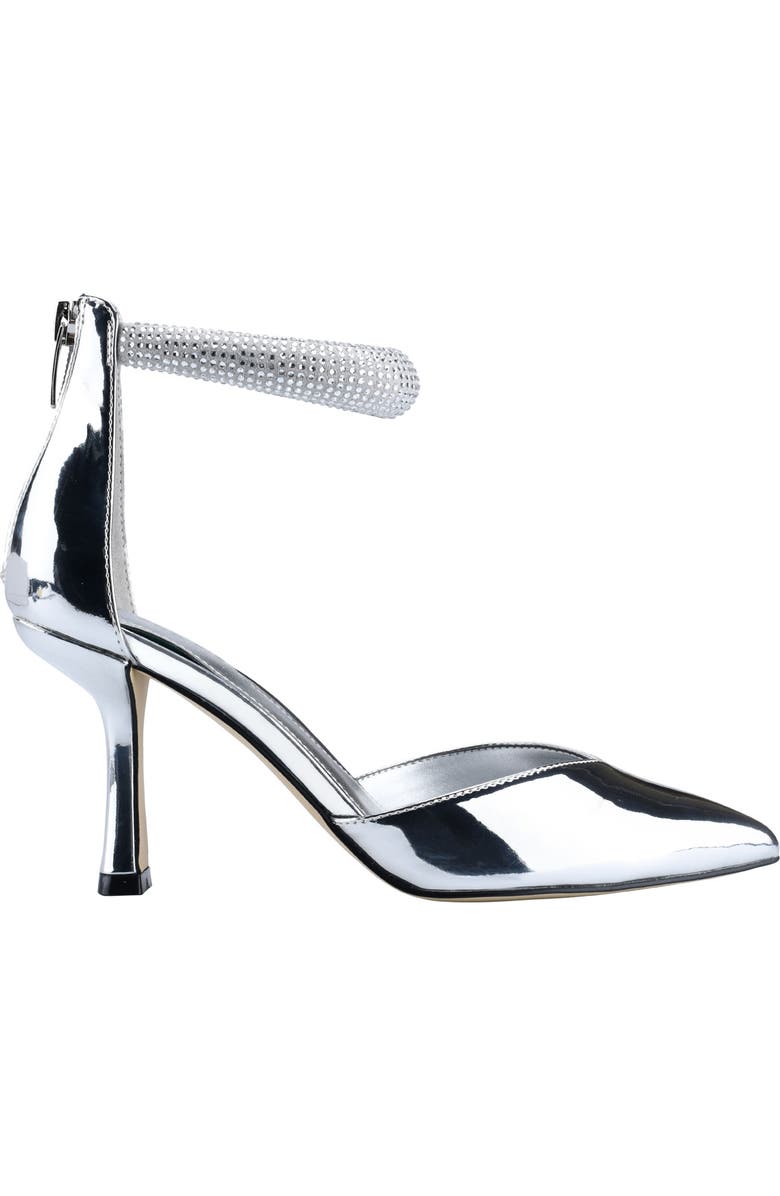 Marc Fisher Reneta Rhinestone Embellished Ankle Strap Pump, Alternate, color,