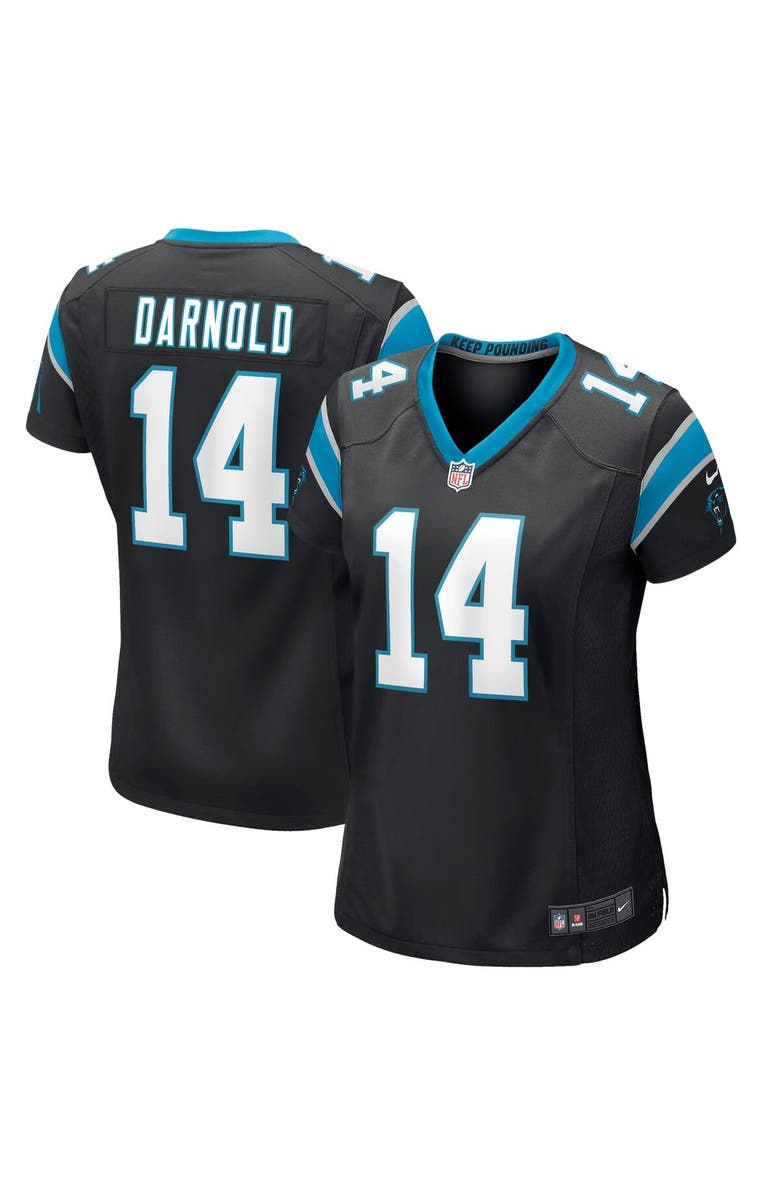 Nike Women's Nike Sam Darnold Black Carolina Panthers Game Jersey, Main, color, Black