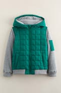 Tucker + Tate Kids' Summit Crest Mixed Media Jacket