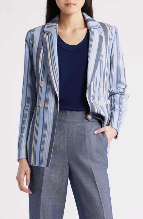 Stripe Blazer