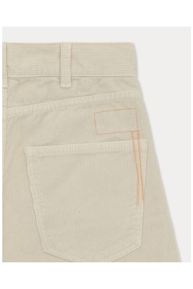 Juliette 5-Pocket Corduroy Trousers, Alternate, color, White