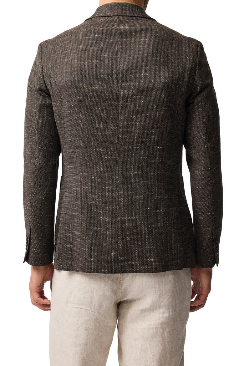 Holland Crescent Wool Blend Sport Coat, Alternate, color, MOSS