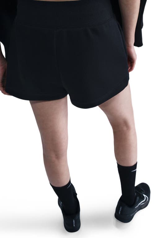 Nike Court Phoenix Fleece Shorts In Black