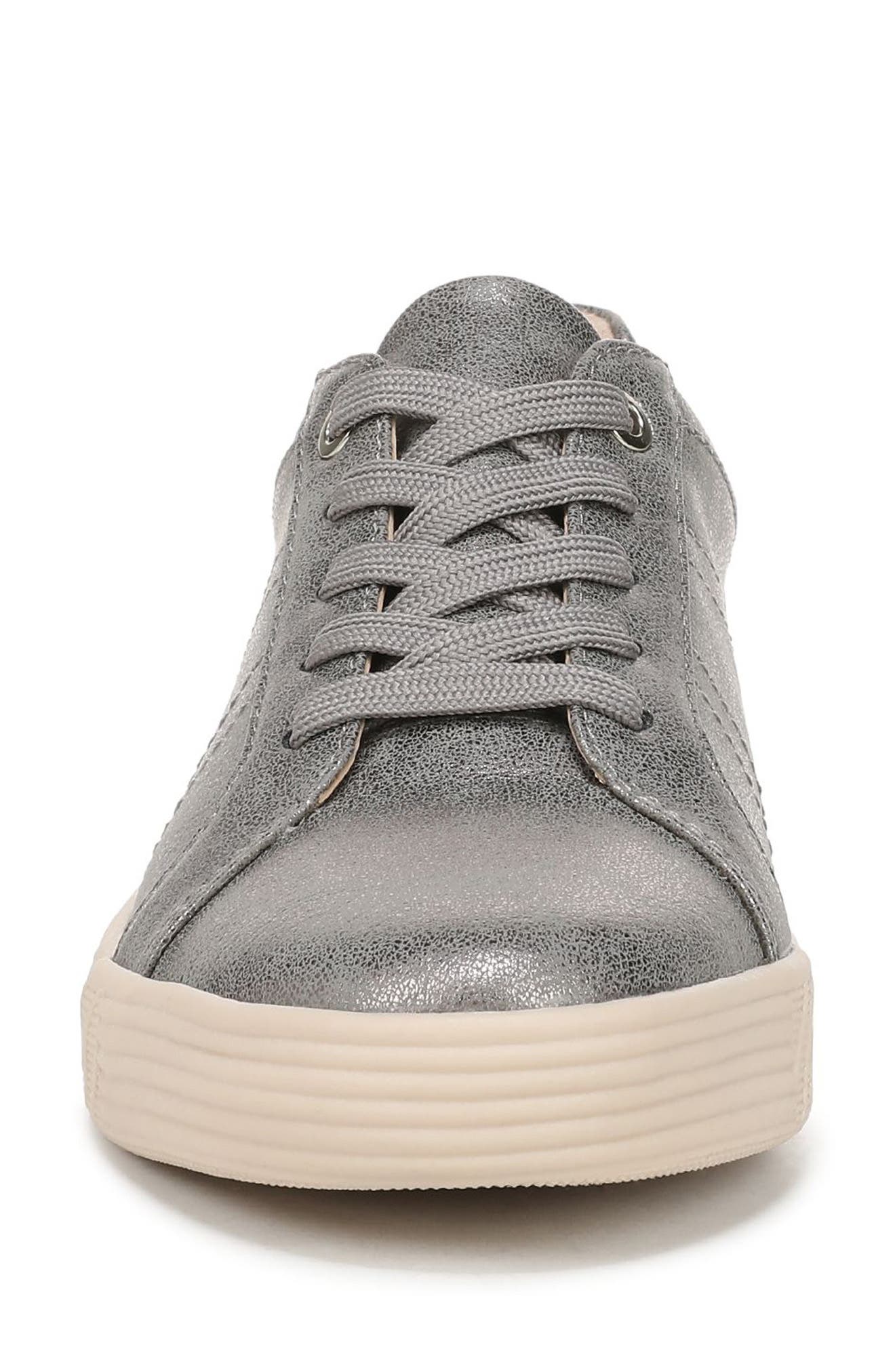 SOUL NATURALIZER Neela Low Top Sneaker, Alternate, color, Steel Grey Faux Leather