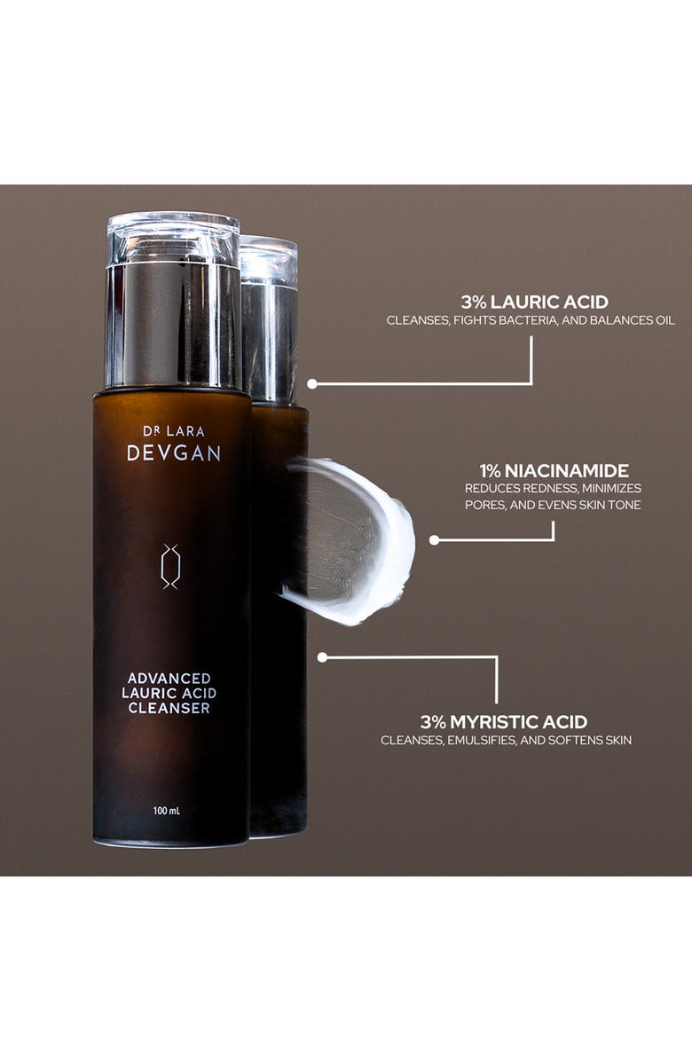 Dr. Lara Devgan Advanced Lauric Acid Cleanser, Alternate, color, 
