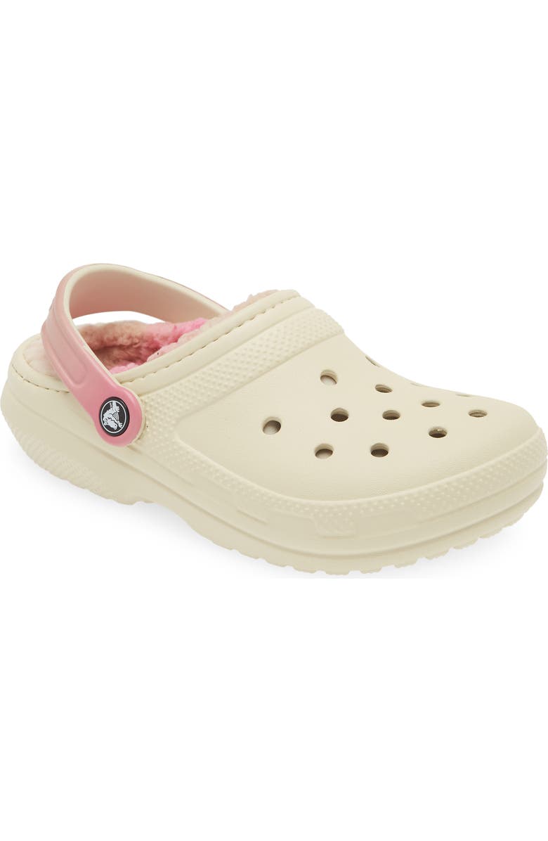 CROCS Faux Shearling Lined Clog, Main, color,