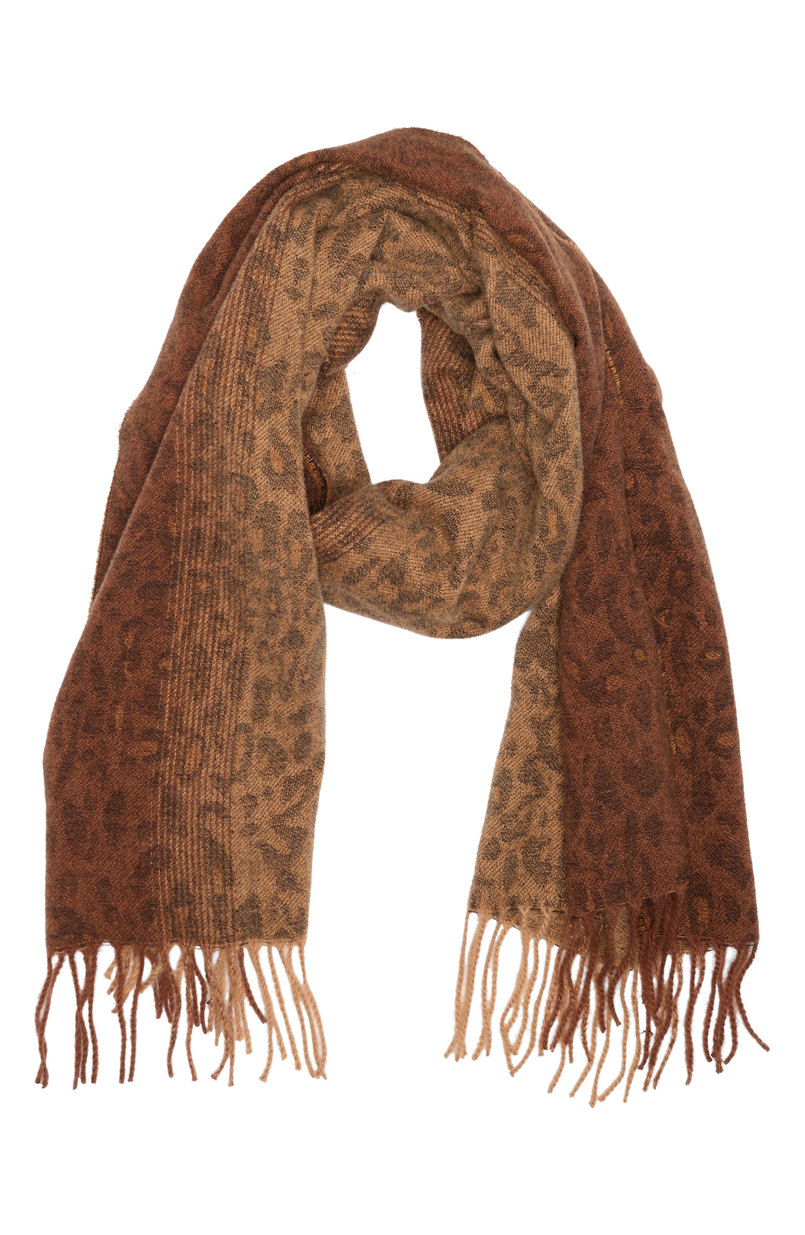 Ombré Leopard Wrap