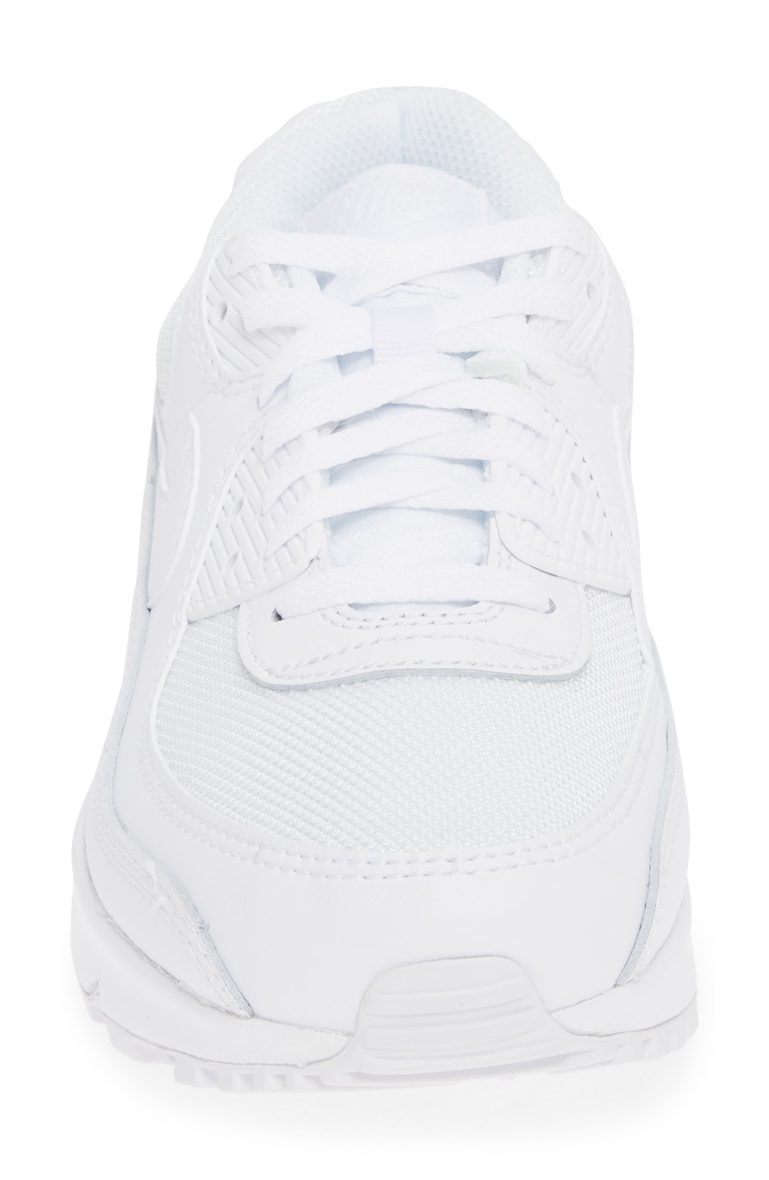 Nike Air Max 90 Sneaker, Alternate, color, 100 White/White