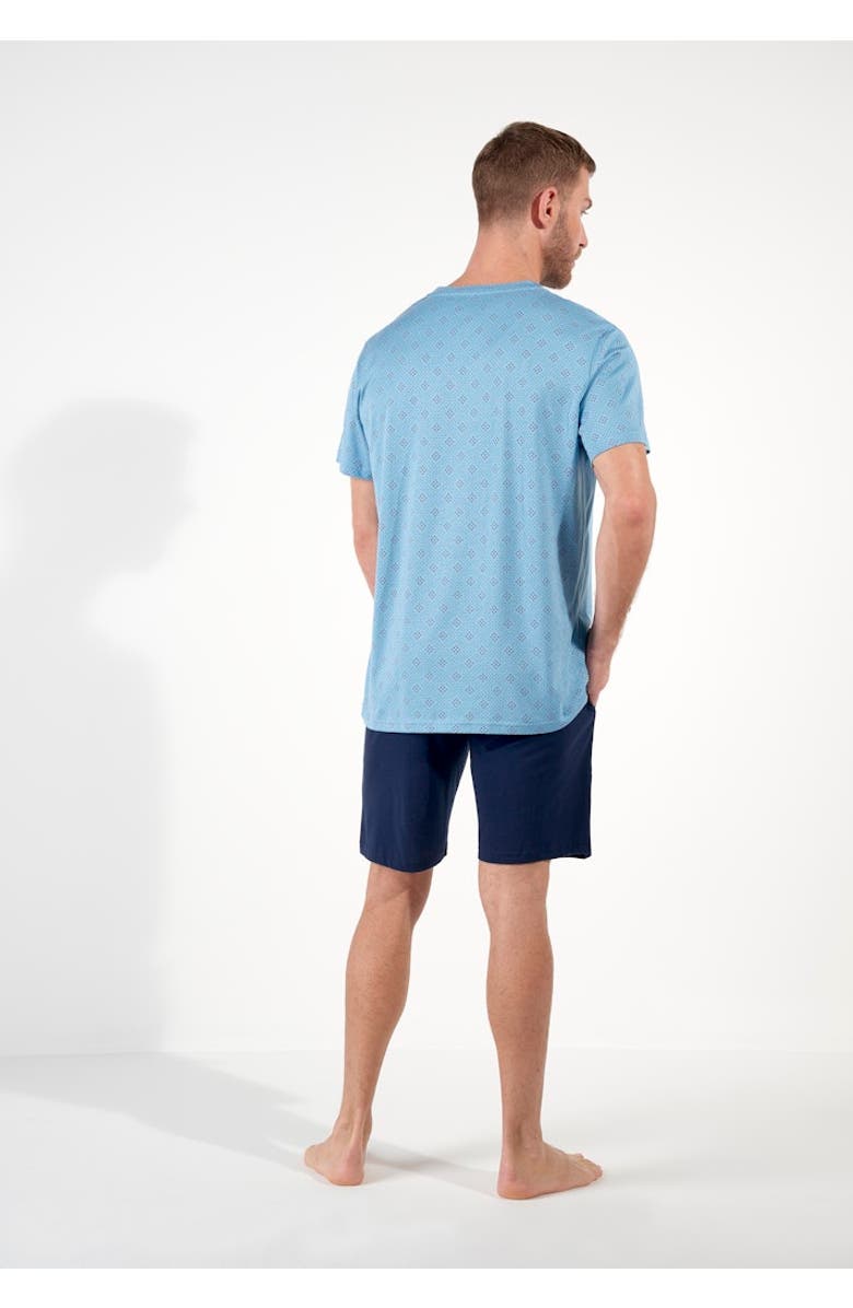 HOM Walter Short Pajama Set, Alternate, color, Blue Print