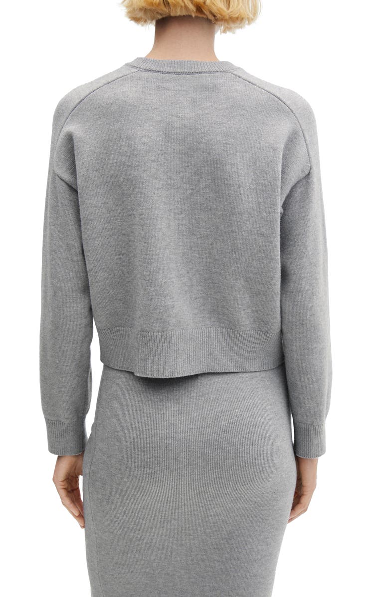 MANGO Raglan Sleeve Cardigan, Alternate, color, 