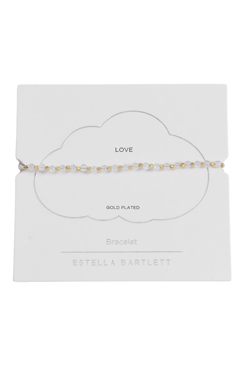 Amelia Beaded Bracelet, Main, color, PREHNITE