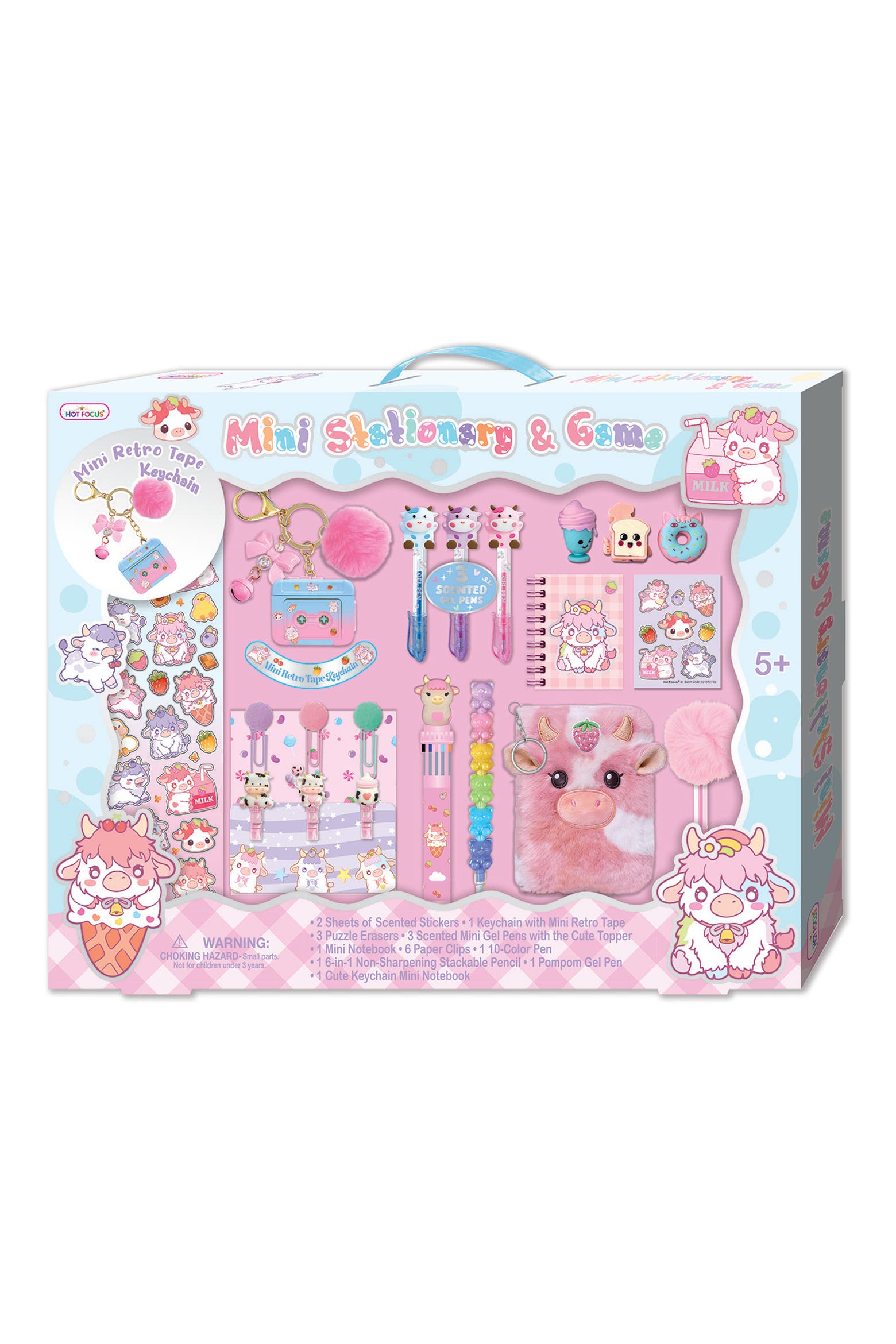 Mini Cows Location HOT FOCUS Kids' Mini Stationery & Game Cow Set | Nordstromrack