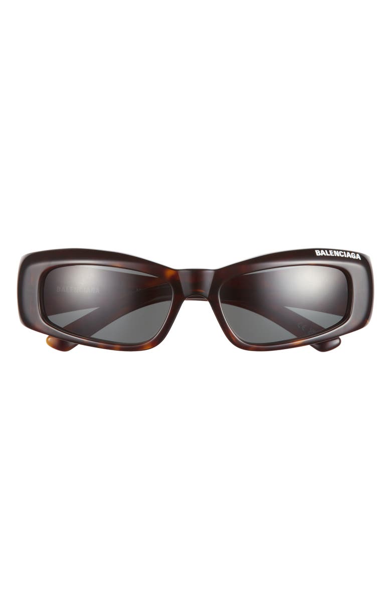 Balenciaga 57mm Square Sunglasses, Main, color, 