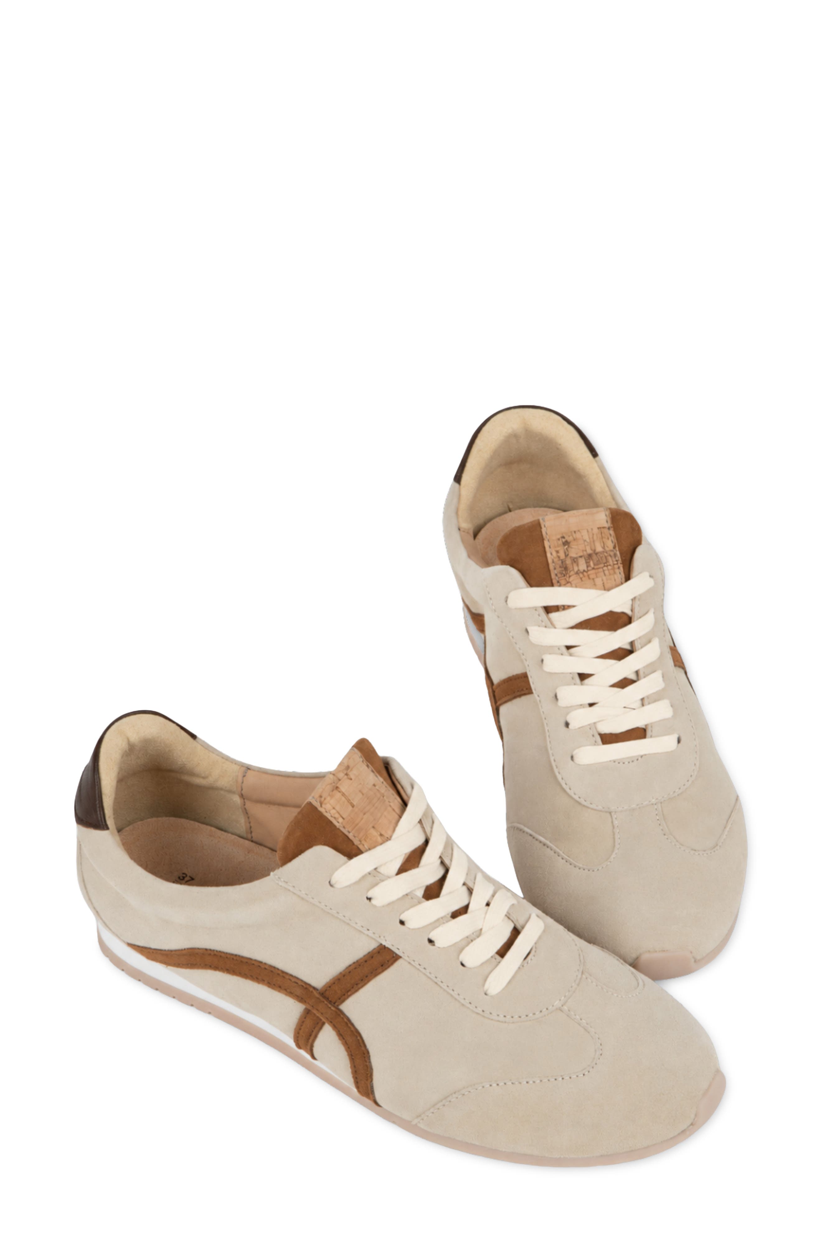 Haven Sneaker, Alternate, color, BEIGE BROWN COMBO