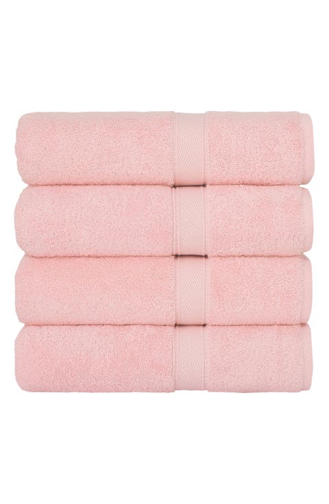 Sinemis Terry Bath Towels - Set of 4