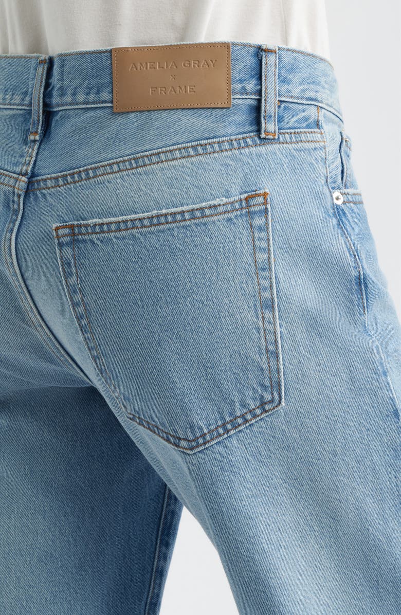 FRAME The Pixie Gray Wide Leg Jeans, Alternate, color, Unknown