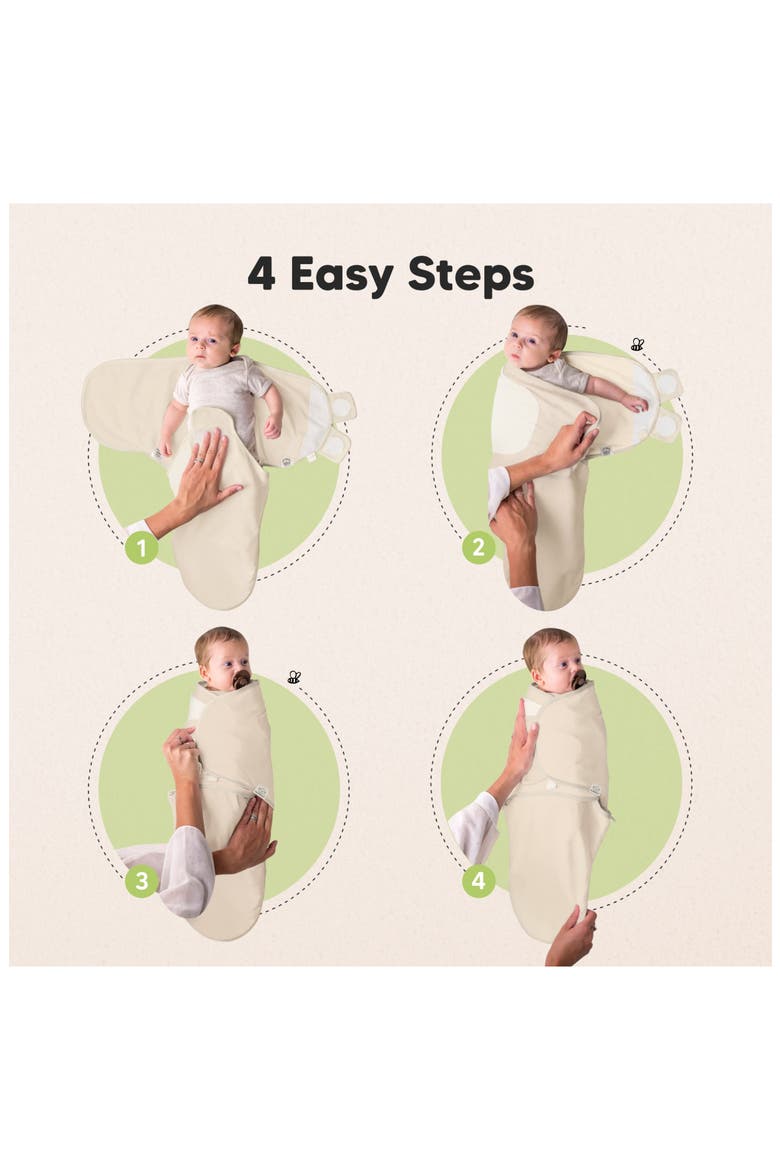 3-Pack Soothe Zippy Swaddle Wrap, Alternate, color, Bumbly