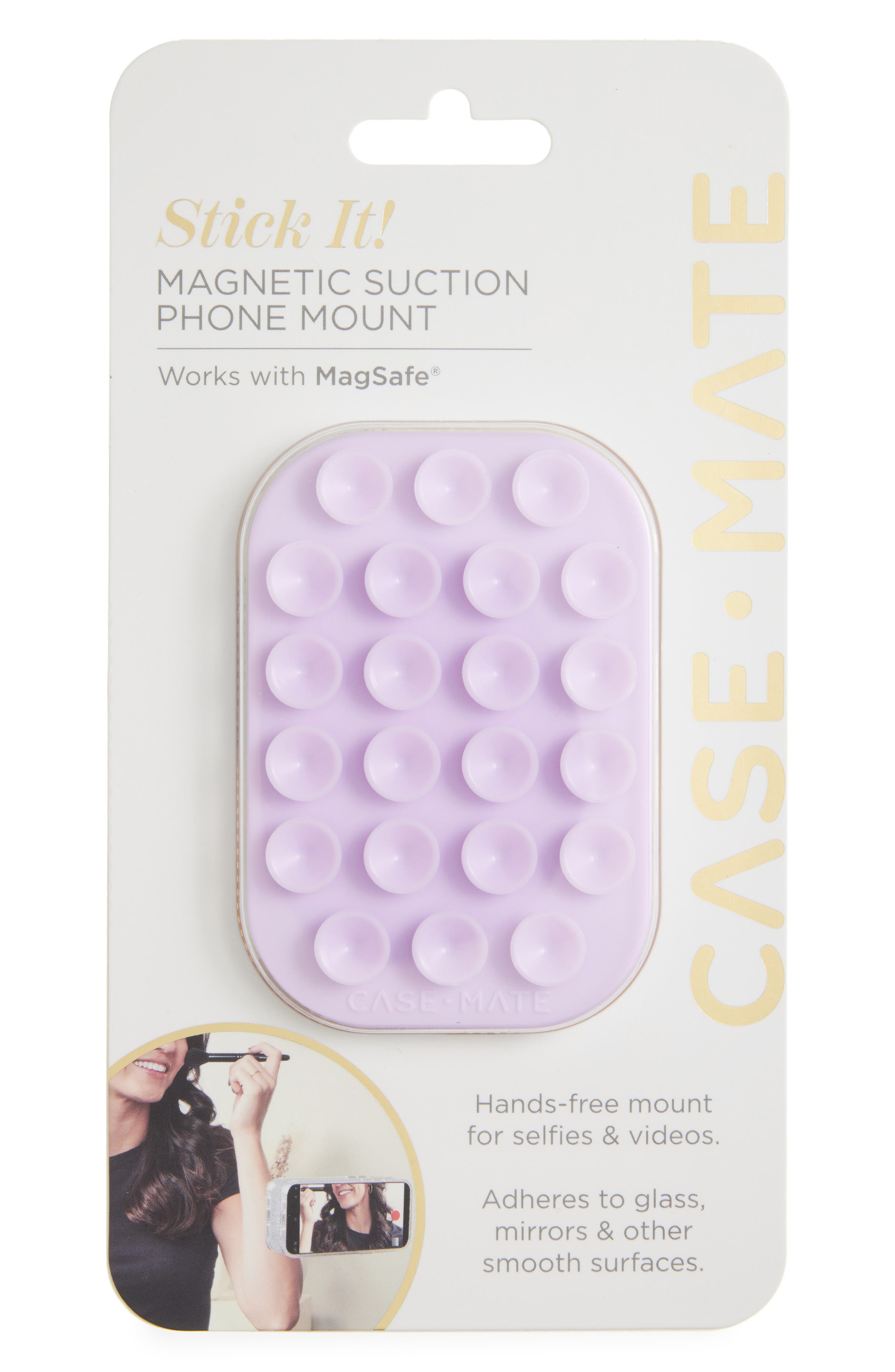 Case-Mate® Magnetic Stick It Suction Phone Mount