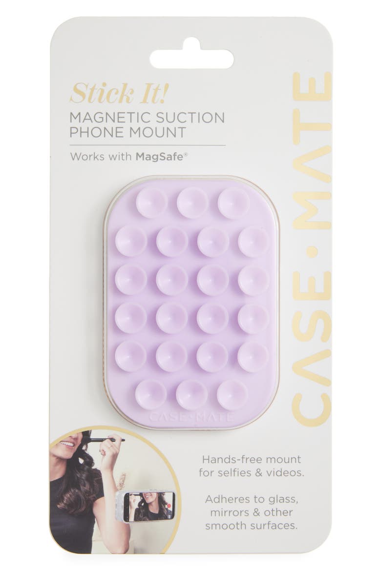 Magnetic Stick It Suction Phone Mount, Main, color, STARDUST