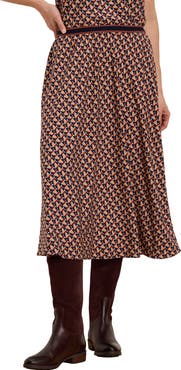 NIC+ZOE Transit Tiles Midi Skirt