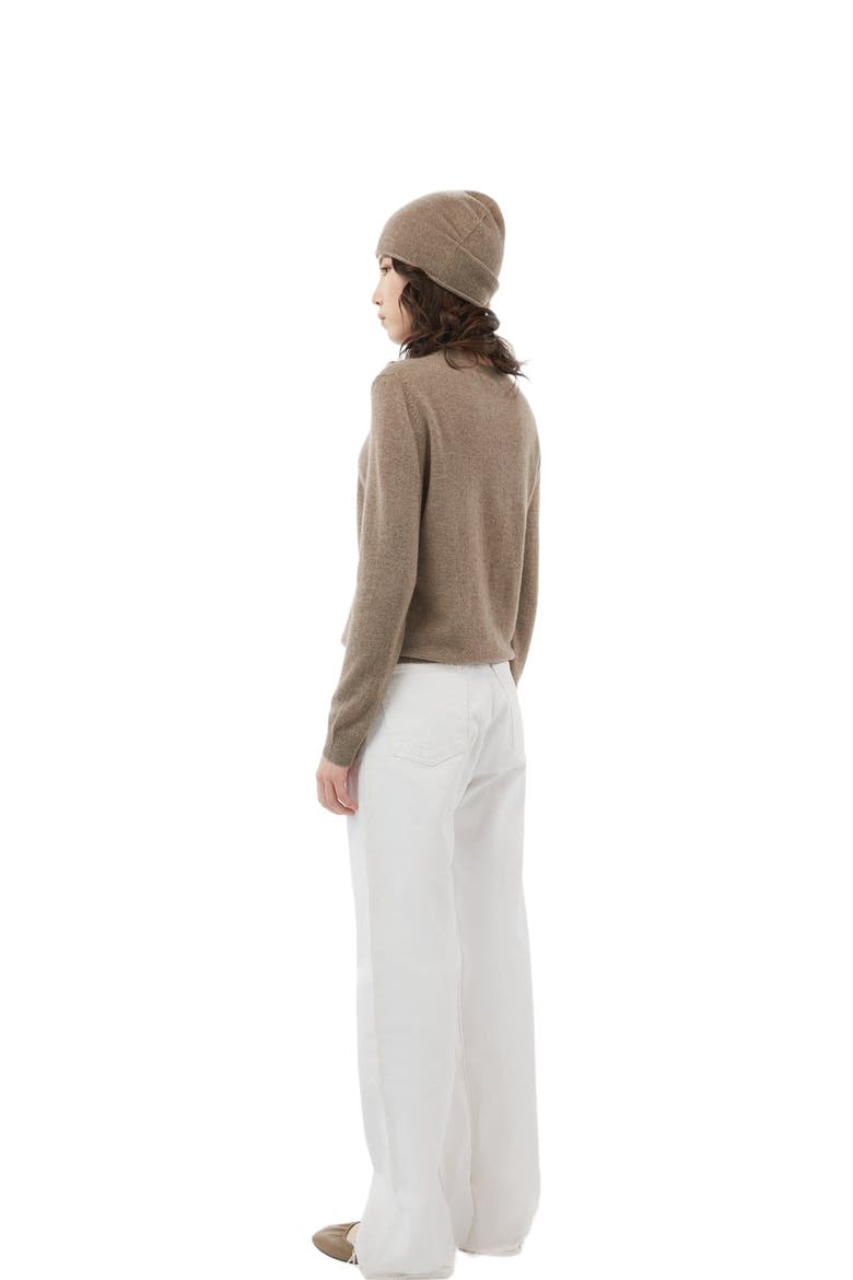 $99 Cashmere Hat & Sweater Set, Alternate, color, taupe