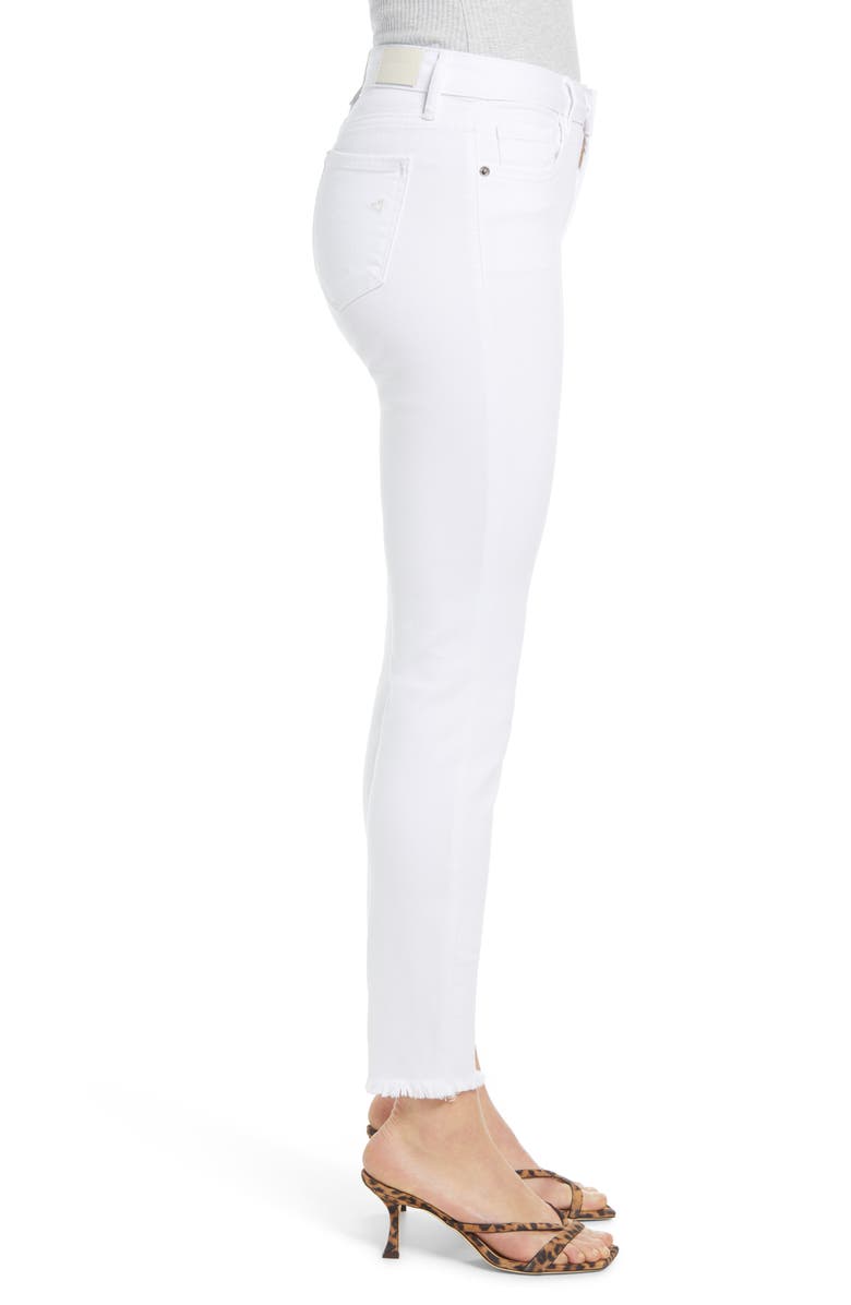 HIDDEN JEANS Clean Fray Hem Skinny Jeans, Alternate, color, 