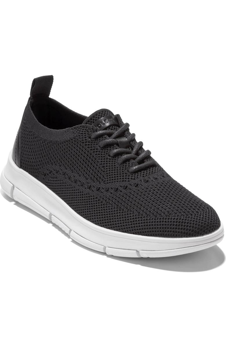 Cole Haan ZERØGRAND Renley Sneaker, Main, color, Black Stitchlite