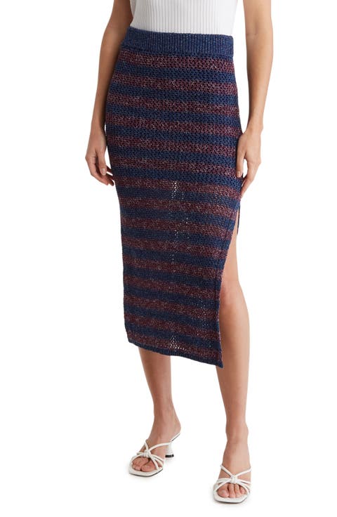 Carson Stripe Knit Skirt