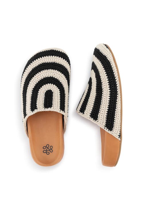 The Sak Bolinas Clog In Black Stripe