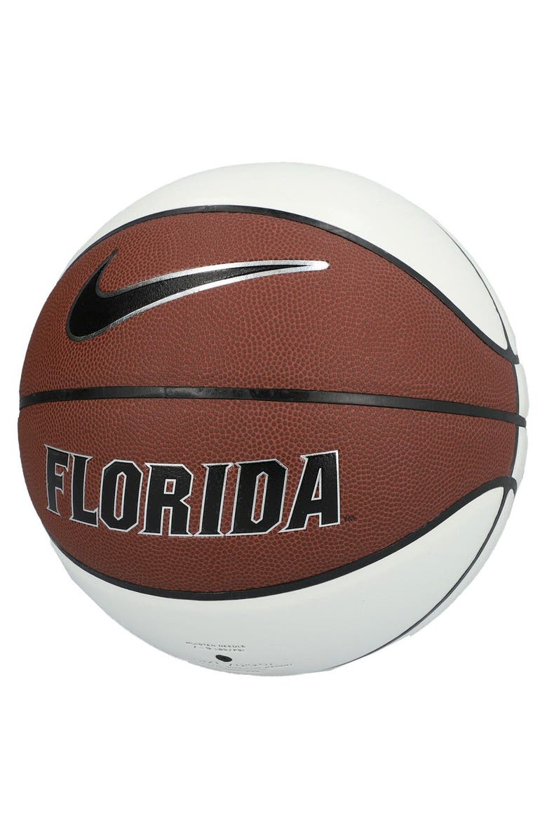 Nike Florida Gators Autographic Basketball, Main, color, Brown