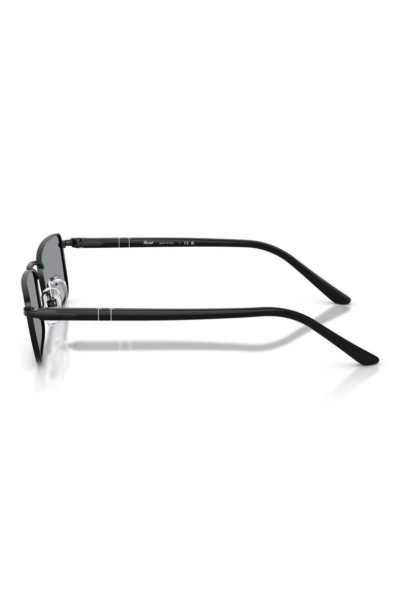 54mm Rectangular Sunglasses, Alternate, color, BLACK / GREY