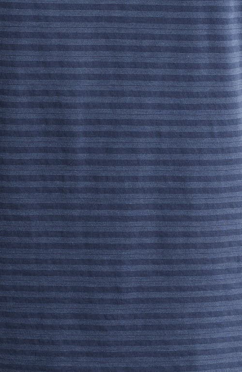 Robert Barakett Homebrook Stripe Cotton Blend Polo In Blue