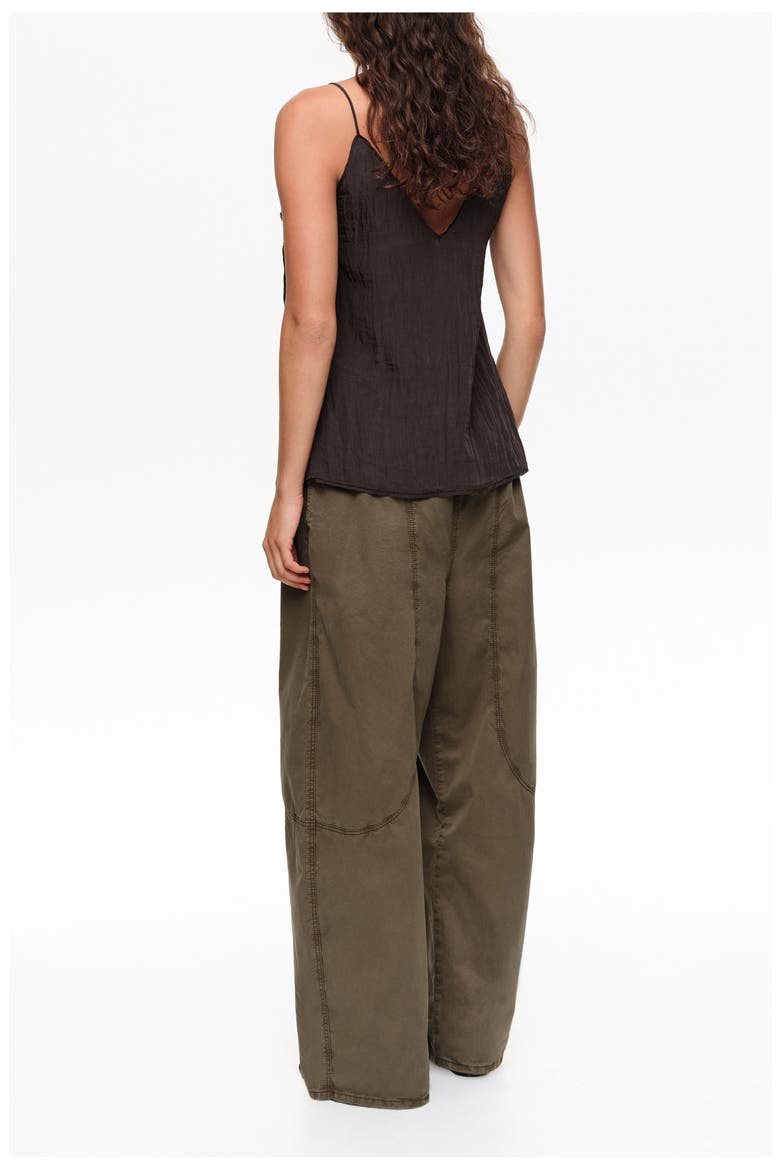 Straight Top with Stones, Alternate, color, BLACK