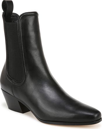 Veronica Beard top Leather Chelsea Boots