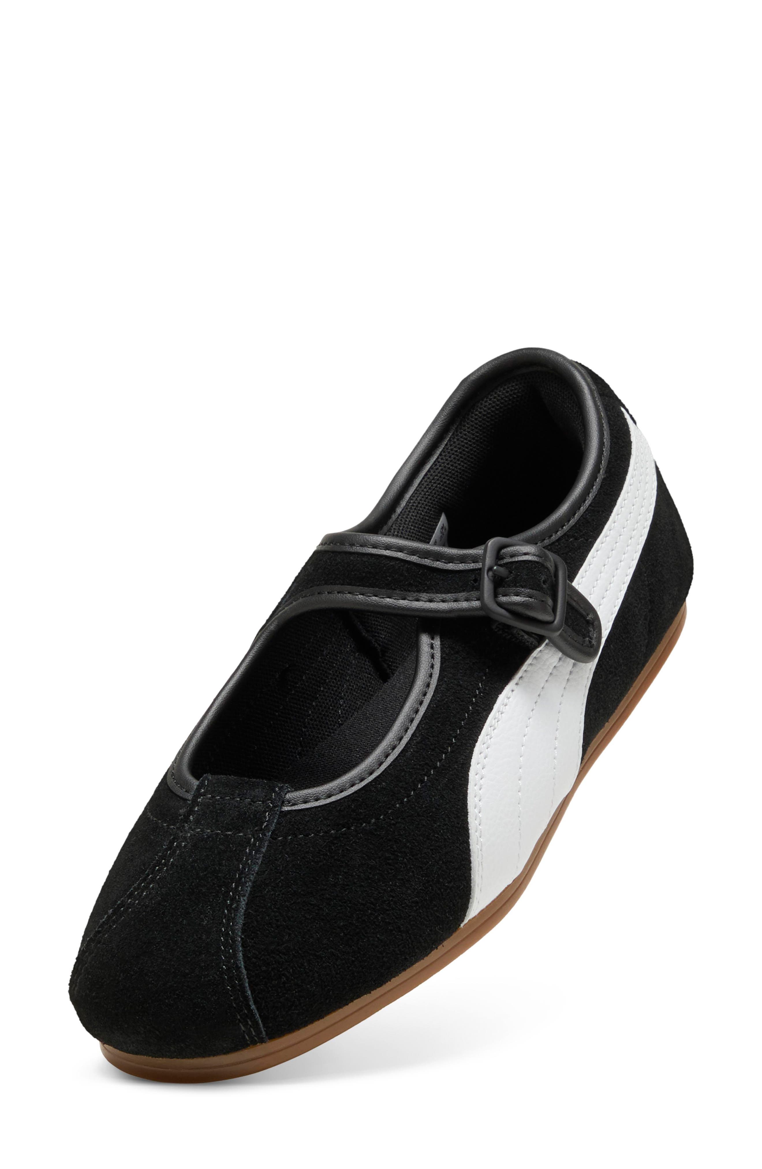 Tacklette Mary Jane Sneaker, Alternate, color, PUMA BLACK/ PUMA WHITE/ GUM