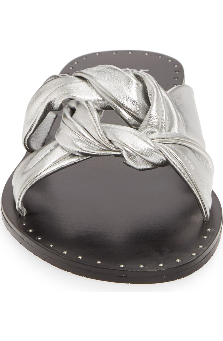 PAIGE Elle Twist Vamp Slide Sandal, Alternate, color,