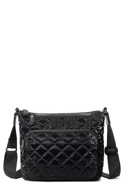 Metro Scout Deluxe Quilted Nylon Crossbody Bag