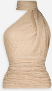 SAEMDI Sahara One Shoulder Scarf Top