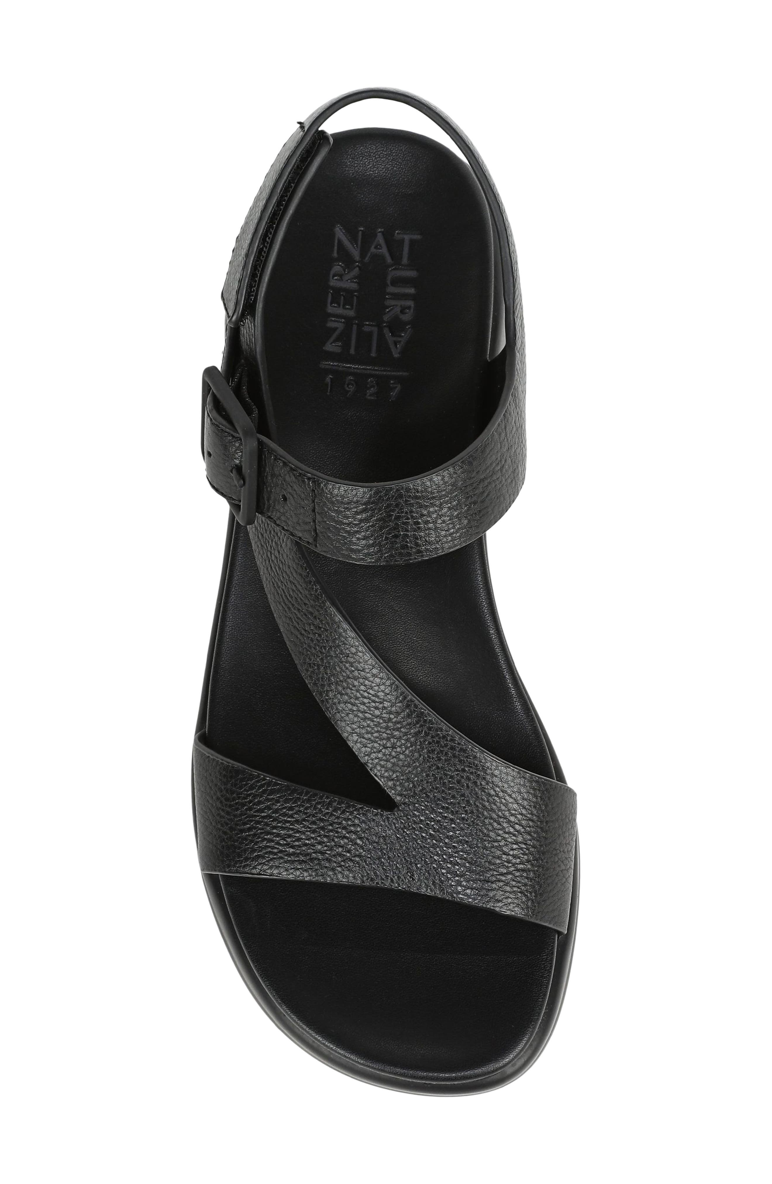 Naturalizer Chance Platform Sandal, Alternate, color, Black