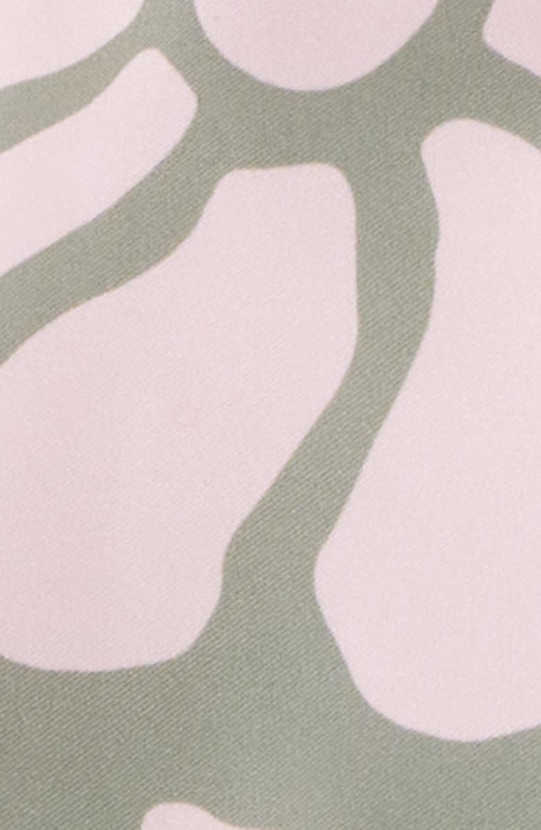 Boardies Tropical Floral Swim Trunks, Alternate, color, Olive/ Pink