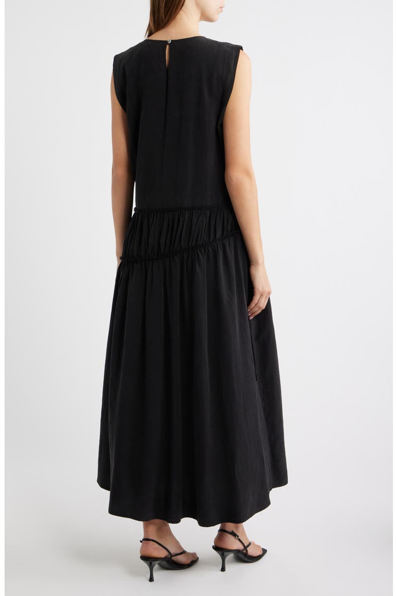 Aisling Maxi Dress, Alternate, color, BLACK