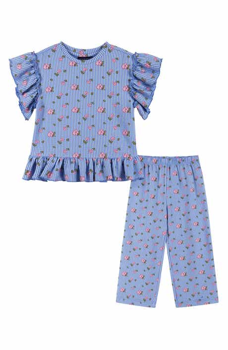 Andy & Evan Kids' Ruffle Top & Pants Set