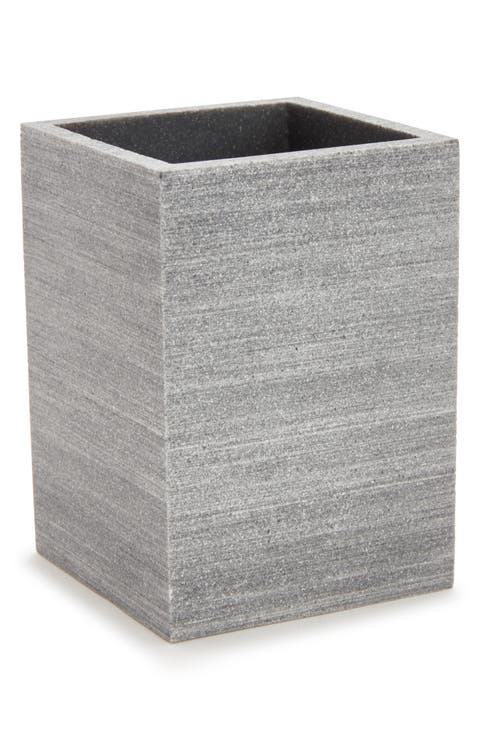 Faux Slate Bath Tumbler