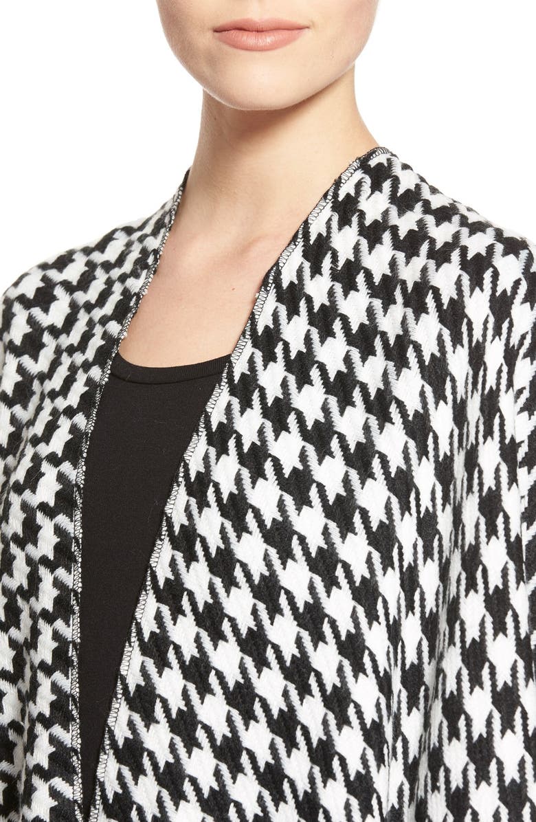 Capelli New York Capelli of New York Houndstooth Cape, Alternate, color,